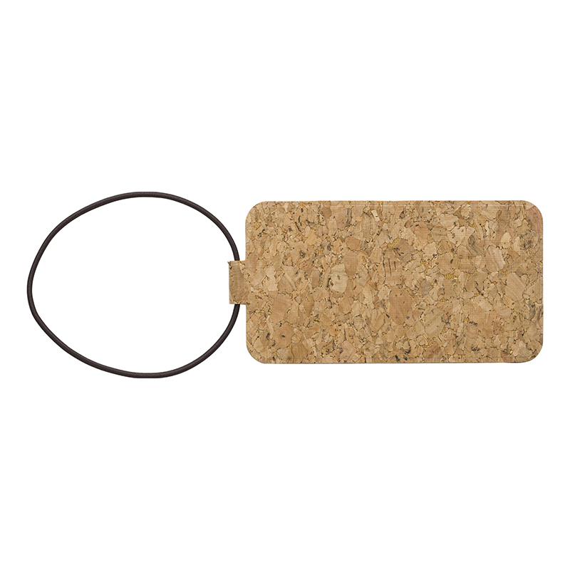 Cork luggage label - Image 4